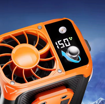 BreezeBelt Pro – Mini High-Speed Wearable Waist Fan