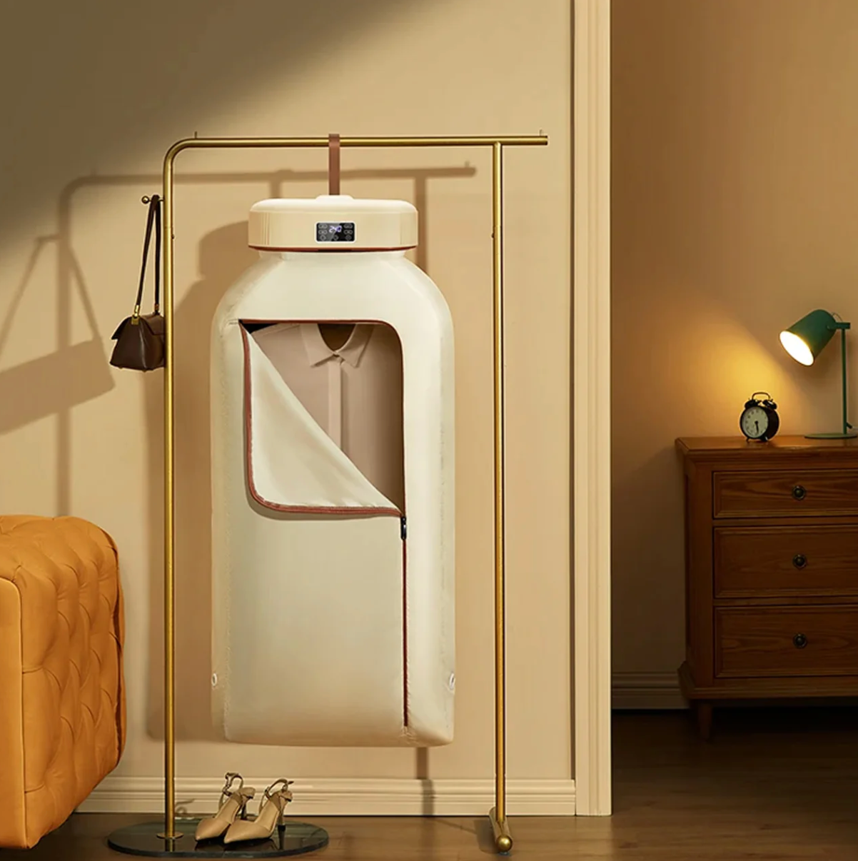 BALASHOV 10KG Electric Clothes Dryer with Remote and Timer