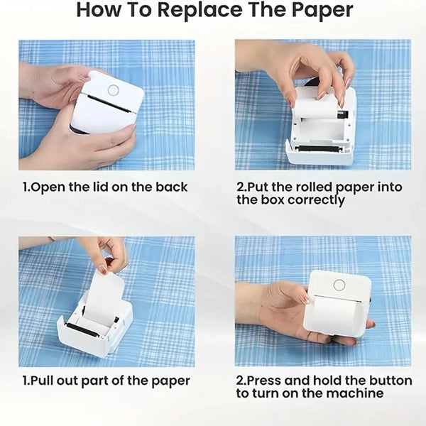 Pocket-Sized Inkless Sticker Printer™