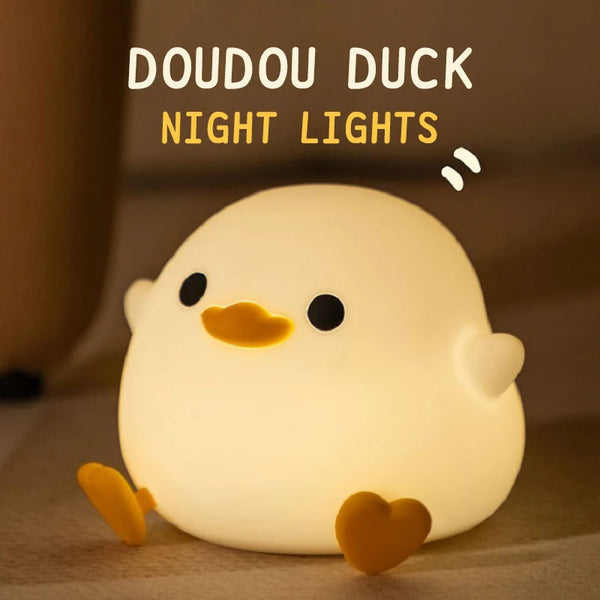 Doudou Duck Soft Night Light with USB Charging & Timer Function™