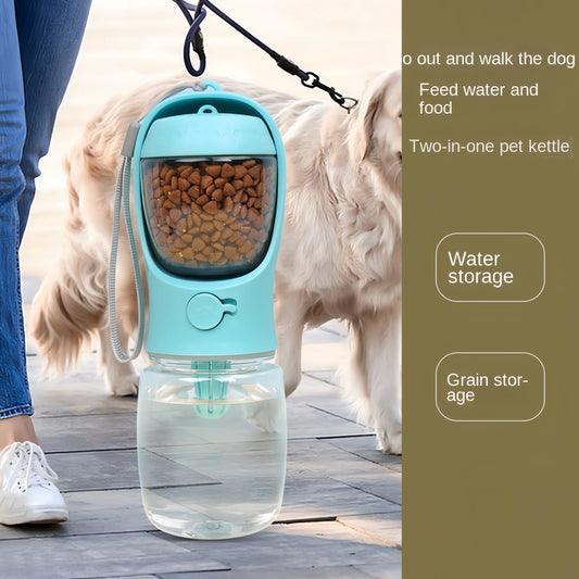 Travel Buddy Pet Water & Snack Bottle