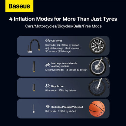 Baseus - DMP180Z Cordless Inflator