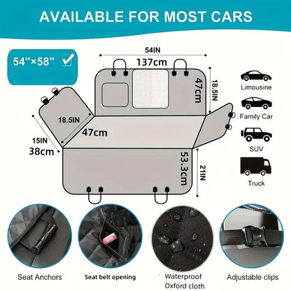BarksBar - Luxury Pet Car Seat Cover™